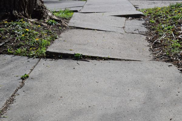 Uneven Sidewalk Repair in Englewood